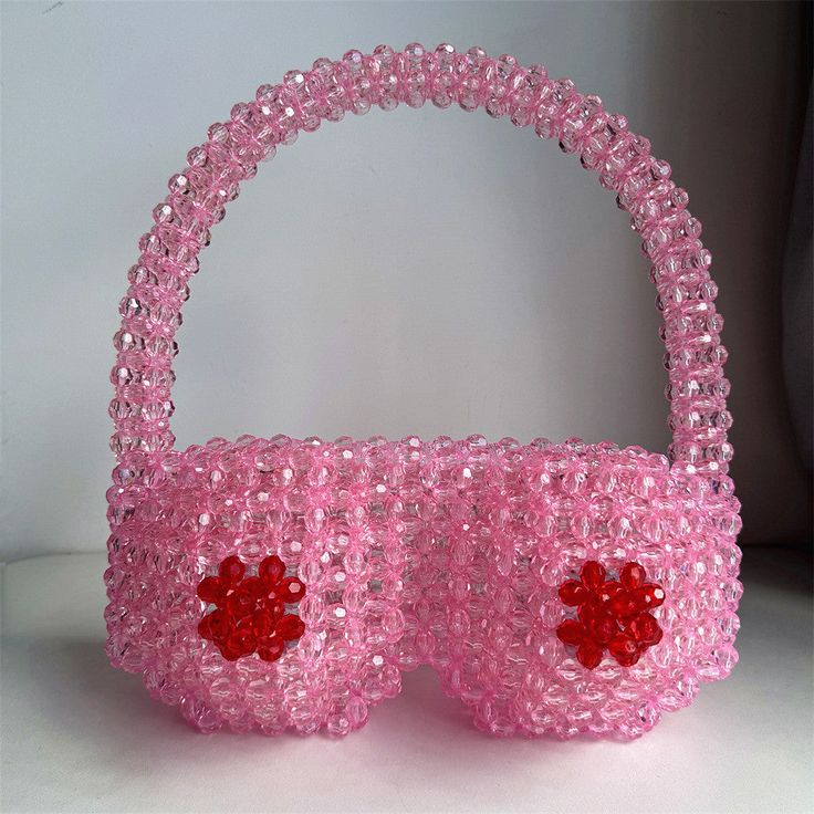 Beaded Bra Handbag with intricate beadwork and unique design
