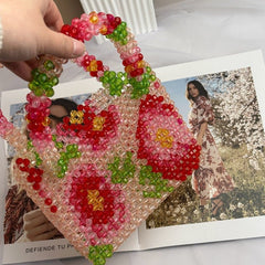 Beaded Floral Purses- ConiBeads