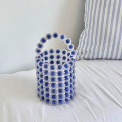 Bubble Beaded Handbag – Handmade Bead Purse