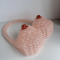Cool Beaded Bra Purse - ConiBeads