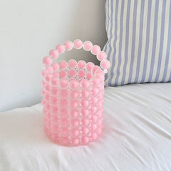 Handmade Bubble Bead Handbag – Statement Purse