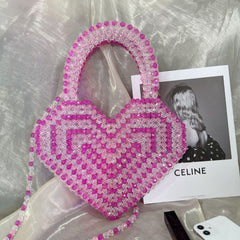 Heart Shaped purse - ConiBeads