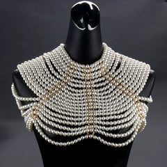 Luxury Pearl Shoulder Top - ConiBeads