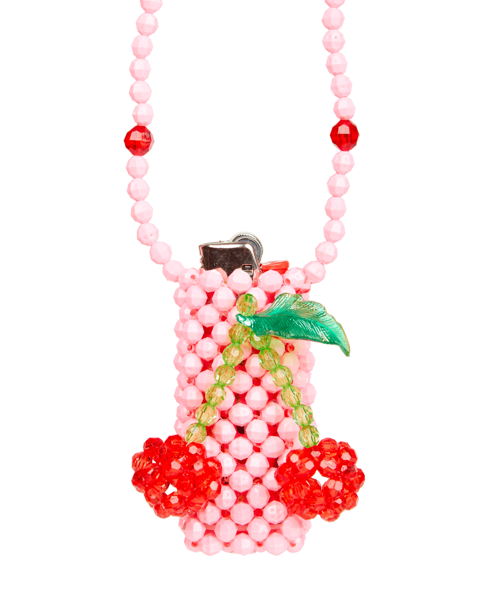 Pink cherry Lighter Case - ConiBeads