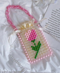Tulip Design Bag Phone - ConiBeads
