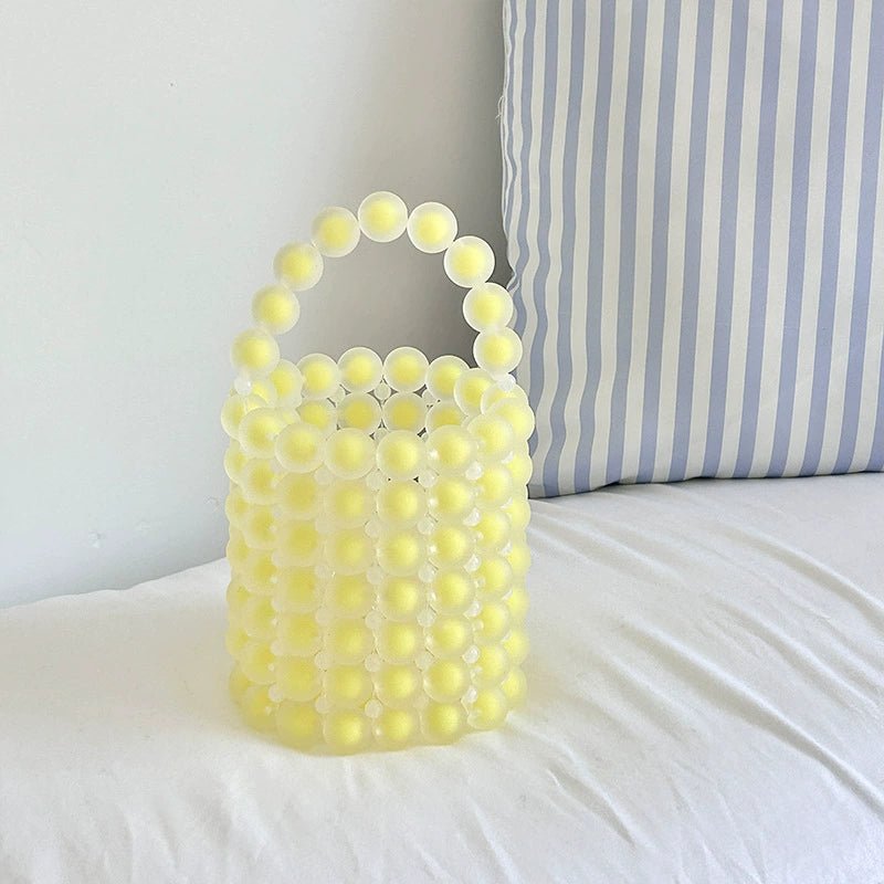 Unique Bubble Design Beaded Bag – Fashion Handbag