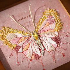 Butterfly Beaded Embroidery - ConiBeads