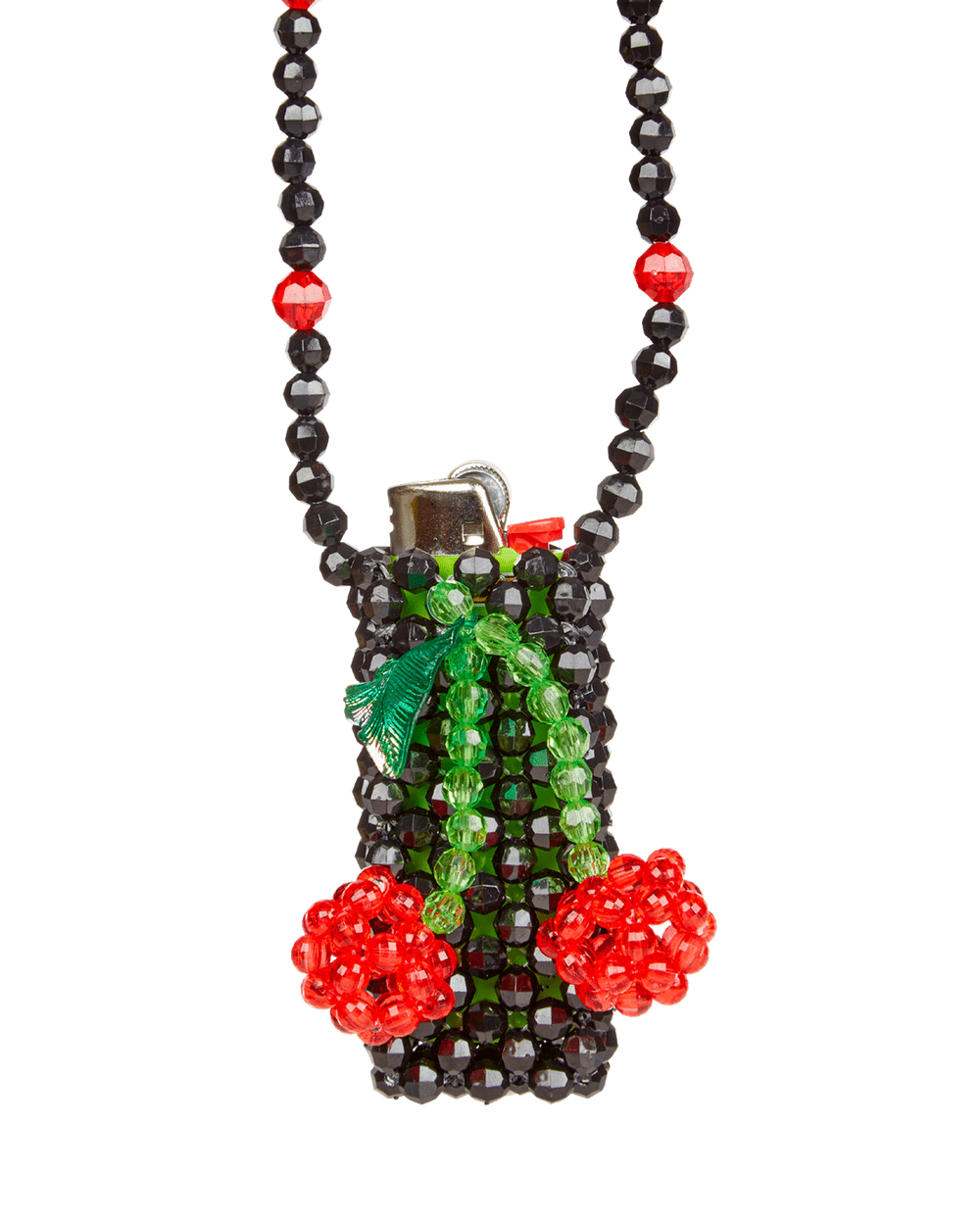 cherry Lighter Beaded Case - ConiBeads