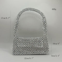 Luxe Handcrafted Beaded Shoulder Bag - ConiBeads