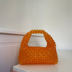 orange Handbag - ConiBeads