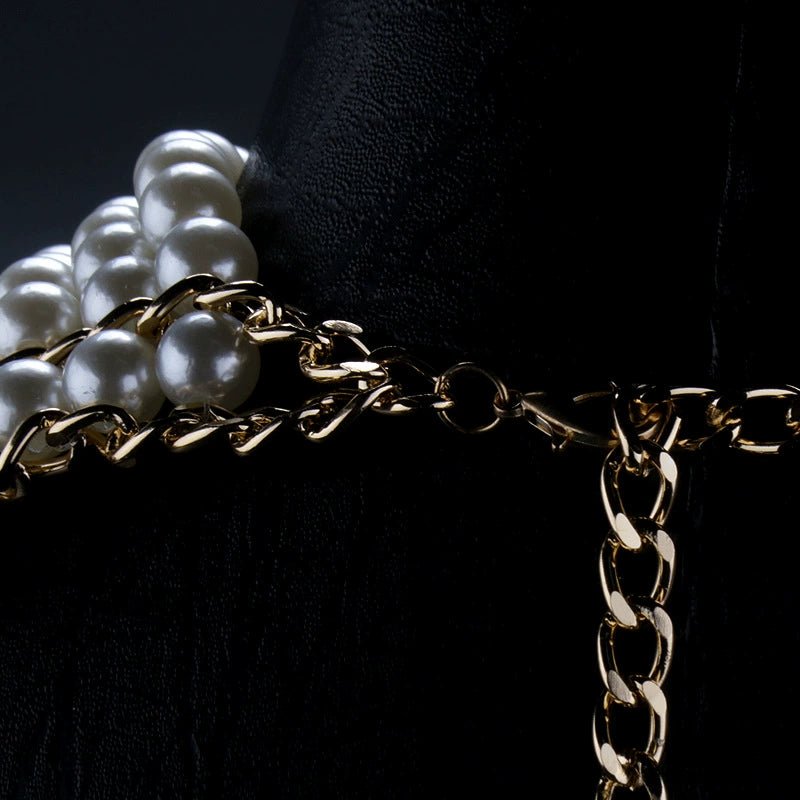 top with pearls- conibeads
