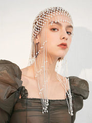 wedding headpiece - ConiBeads